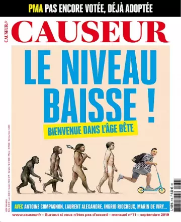 Causeur N°71 – Septembre 2019