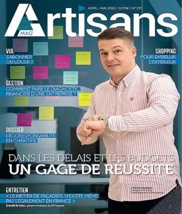 Artisans Mag N°157 – Avril-Mai 2022