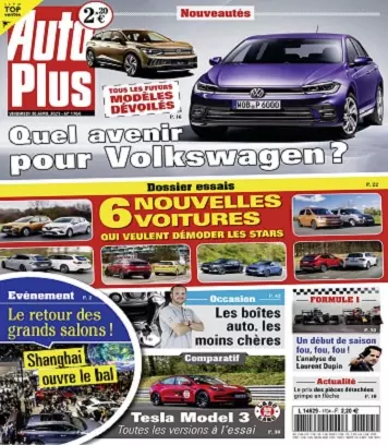 Auto Plus N°1704 Du 30 Avril 2021