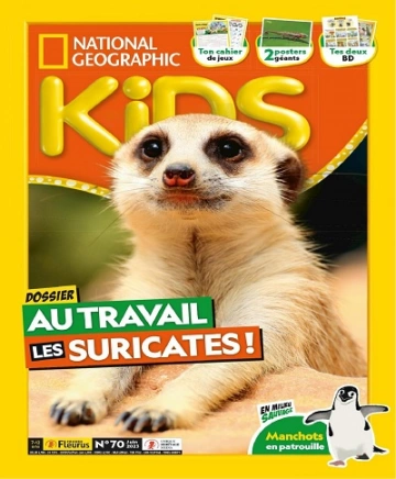 National Geographic Kids N°70 – Juin 2023