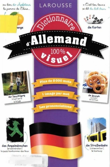 Dictionnaire de d'allemand 100% visuel