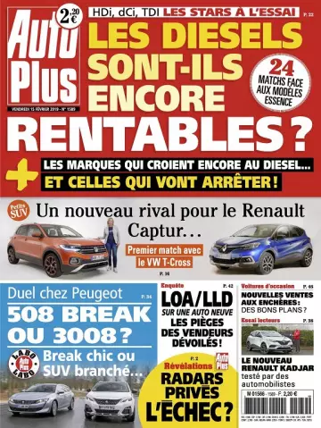 Auto Plus N°1589 Du 15 Février 2019