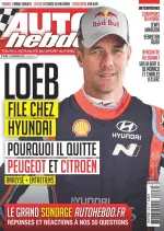 Auto Hebdo N°2196 Du 19 Décembre 2018