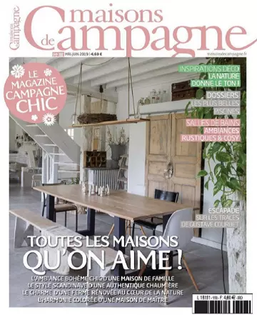 Maisons De Campagne N°118 – Mai-Juin 2019