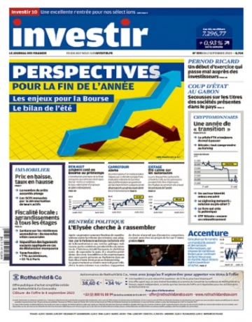 Investir N°2591 Du 2 au 8 Septembre 2023