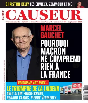 Causeur N°104 – Septembre 2022