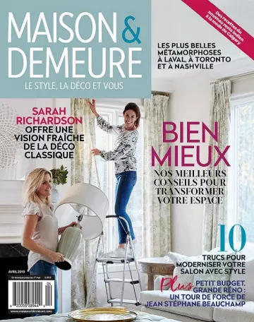 Maison et Demeure – Avril 2019