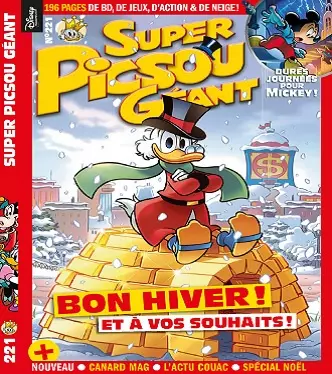 Super Picsou Géant N°221 – Décembre 2020