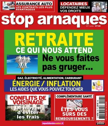 Stop Arnaques N°148 – Mars-Mai 2023