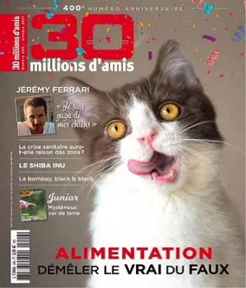 30 Millions d’Amis N°400 – Octobre 2021