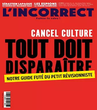 L’Incorrect N°38 – Janvier 2021