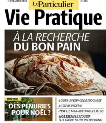 Le Particulier Vie Pratique N°483 – Novembre 2021