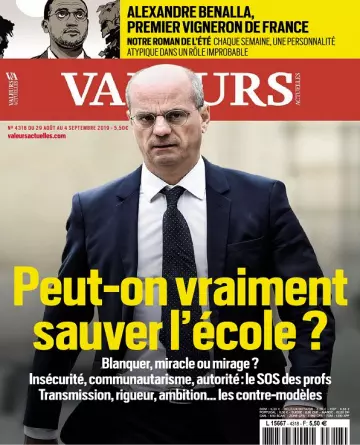 Valeurs Actuelles N°4318 Du 29 Août 2019