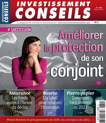 Investissement Conseils N°839 – Mars 2021