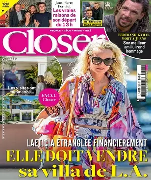 Closer N°797 Du 18 au 24 Septembre 2020