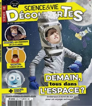 Science et Vie Découvertes N°274 – Octobre 2021